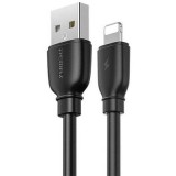 Cablu alimentare si date Vention, USB 2.0 (T) la micro USB (T), 1m rata transfer 480 Mbps, invelis PVC, negru, &quot;COLBF&quot; (timbru verde 0.18 lei) - 69227