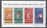 Germany Bundes 1972 Olympic Games Munchen perf. sheet Mi.B8 MNH DA.209