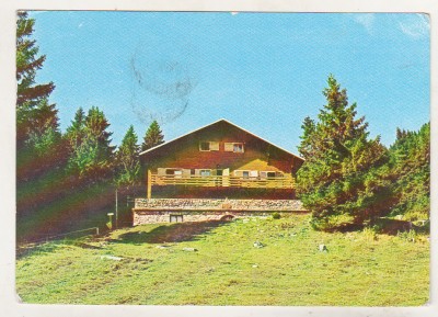 bnk cp Cabana Padina 1 - Vedere - circulata - marca fixa foto