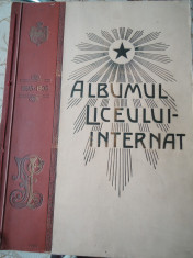 Albumul liceului internat 1895-1906 Ia?i foto