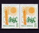 ✅ RO 1966 LP 622 &quot; Congresul Cooperativelor Agricole &quot;, serie pereche ( V sau H ! ) , MNH, Nestampilat