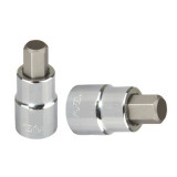 Cheie tubulara cu varf hexagonal 1/2&quot; / 55mm - 12mm