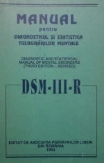 DSM - III - R Manual pentru diagnosticul si statistica tulburarilor mentale foto