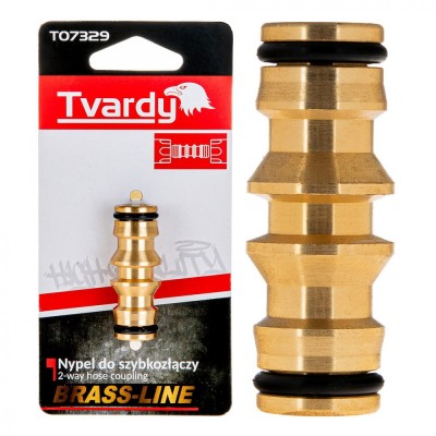Niplu pentru conector rapid Brass Line, Tvardy T07329 foto