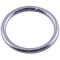 Inel metalic, zincat, grosime 8 mm, diametru 80 mm, 10 buc / set