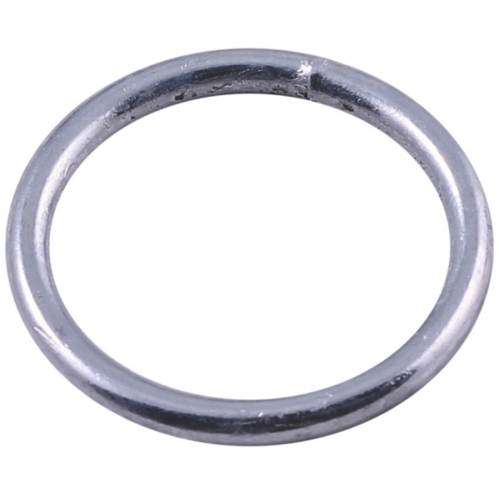 Inel metalic, zincat, grosime 8 mm, diametru 80 mm, 10 buc / set