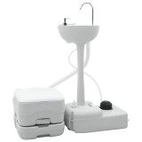 Toaletă de Camping Corp Gri + Capac Alb + Gri Cool NA NA NA