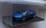 Macheta Chevrolet Corvette C8 Stingray 2020 albastru - IXO Premium 1/43