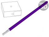 Cablu Electric Litat Cu 6mm&sup2; PVC Violet 450V/750V Clasa 5