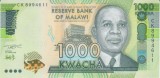 Bancnota Malawi 1.000 Kwacha 2021 (2022) - P67 UNC ( vezi descriere )