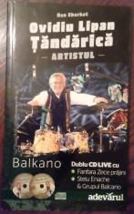 2CD + CARTE: OVIDIU LIPAN TANDARICA - BALKANO LIVE(FANFARA ZECE PRAJINI/BALCANO) foto