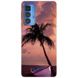 Husa compatibila cu Motorola G100 model No worries beach, Silicon, TPU, Viceversa, Transparent, Carcasa