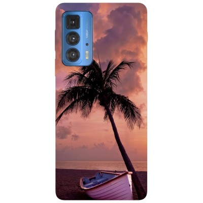 Husa compatibila cu Motorola G20 model No worries beach, Silicon, TPU, Viceversa foto