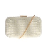 Geanta plic eleganta decorata cu perle