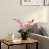vidaXL Plantă cu Orhidee Artificială Roz 36 x 10 x 30 cm 42042078