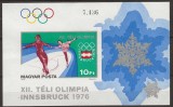 C5836 - Ungaria 1975 - Sport bloc.nestampilat MNH