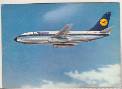 bnk cp Aviatie - Lufthansa - Boeing 737 City Jet- necirculata foto