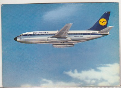 bnk cp Aviatie - Lufthansa - Boeing 737 City Jet - necirculata foto