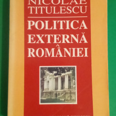 Politica externa a României - Nicolae Titulescu