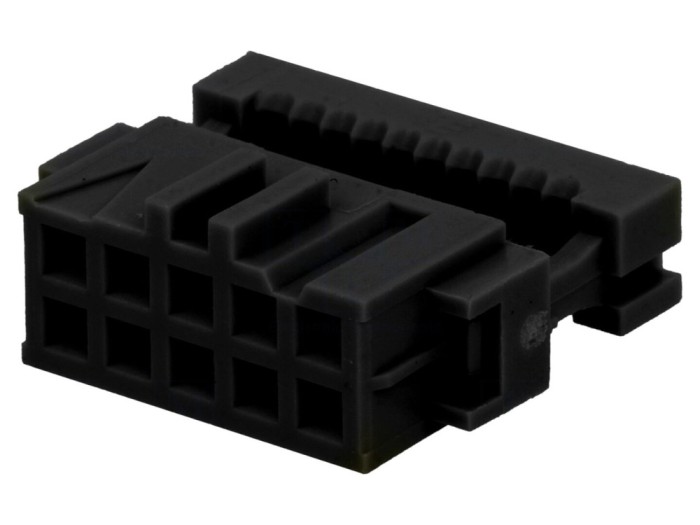 Conector IDC mamă 10 pini 2x5