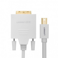 Adaptor cablu Mini Displayport DP la DVI 24+1 Culoare Alb, Lungime 3 Metri foto