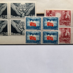 1947-Al II-lea congr.CGM-Lp225-Bl4-guma orig.-MNH