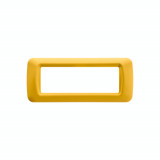 Placa ornament TOP SYSTEM - tehnopolimer gloss finish - 6 module- CORN YELLOW - SYSTEM