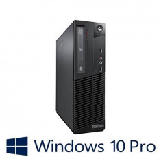 PC Refurbished Lenovo ThinkCentre M72e DT, i5-3470, Win 10 Pro foto