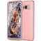 Husa Full Cover 360&deg; (fata + spate) pentru Samsung Galaxy S8, Rose Gold