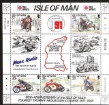 Isle of Man 1991 - Motociclism, curse, bloc neuzat