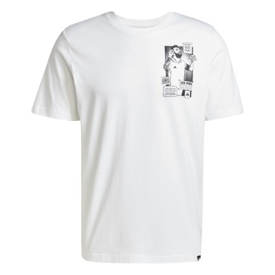 Lionel Messi tricou de bărbați MESSI Icon Graphic white - L foto