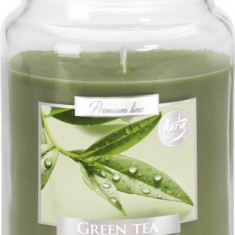 Lumanare parfumata bispol borcan premium line - green tea