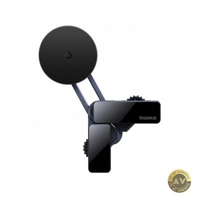 Suport Auto Magnetic MagSafe Baseus MaxView Negru C40180701813-00 foto