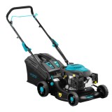 Cumpara ieftin Masina de tuns iarba pe benzina - 3 in 1 - colectare, mulcire, evacuare posterioara, 3.6 CP, 42 cm, 40L, Detoolz DZ-M105