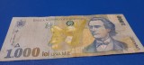 Bancnota 1000 lei 1998 Mihai Eminescu