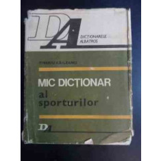 Mic Dictionar Al Sporturilor - Tiberiu Caileanu ,543083