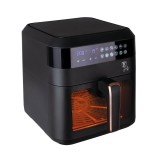 Friteuza cu aer cald, airfryer, capacitate 6.3 L Black Rose Berlinger Haus BH 9446