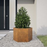 Cumpara ieftin Jardinieră de grădină 69x60x45 cm oțel de intemperii