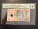Romania 10 lei 2013 pick 119i grad 68 pmg