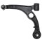 Brat suspensie roata Fiat Stilo (192) 2001-2007, parte montare : Punte fata, stanga, Jos, spre exterior, cu con de 15.5 mm, TEKNOROT