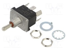 Comutator basculant Poz: 3 DP3T (ON)-OFF-(ON) 16A/250VAC CANAL ELECTRONIC