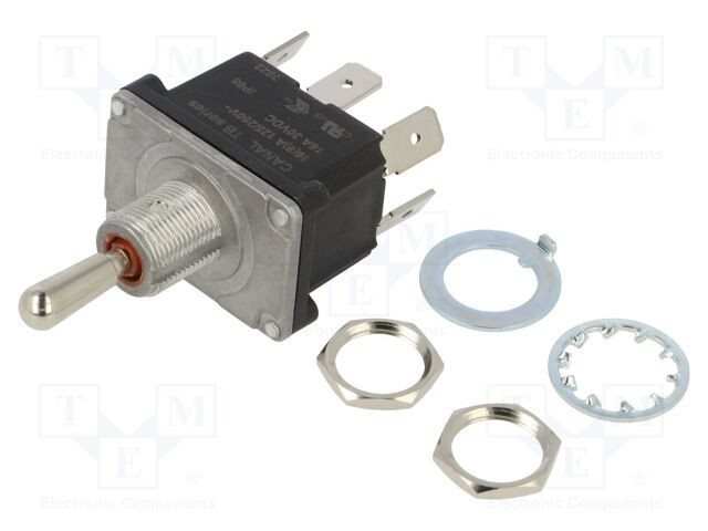 Comutator basculant Poz: 3 DP3T (ON)-OFF-(ON) 16A/250VAC CANAL ELECTRONIC