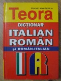 Dictionar Italian-Roman, Roman-Italian - Alexandru Balaci, Teora 2003, Hardcover