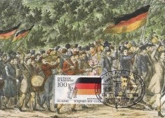 C1030 - Germania 1990 - Aniversari carte maxima
