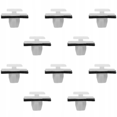 Set de 10 cleme de fixare pentru garnituri de prag, Hyundai IX35 IX55 Sante Fe Sonata Tucson Veracruz Kia Carnival Picanto Sedona Sorento Soul Sportag foto
