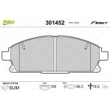 Valeo set placute frana, frana disc First