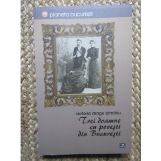 TREI DOAMNE CU POVESTI DIN BUCURESTI de VICTORIA DRAGU DUMITRU , 2013
