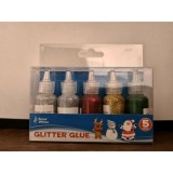Cumpara ieftin Set Of 5 Metallic Glitter Glue