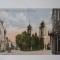 Rara! Pitesti:Strada Serban Voda si biserica Sf.Nicolae carte poștala cir.1931