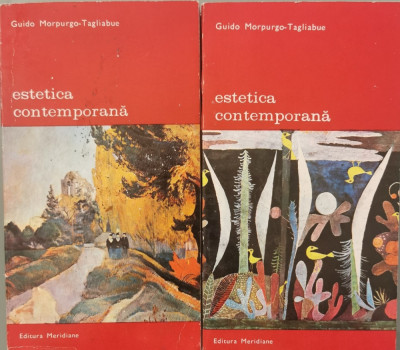 Estetica contemporana (Vol. 1 + 2) - Guido Morpurgo-Tagliabue foto